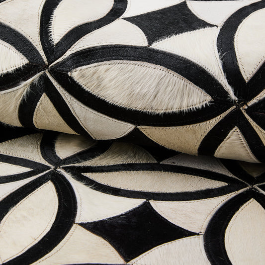 White Kyoto Hair on Hide 8¡ä x 10¡ä Rug