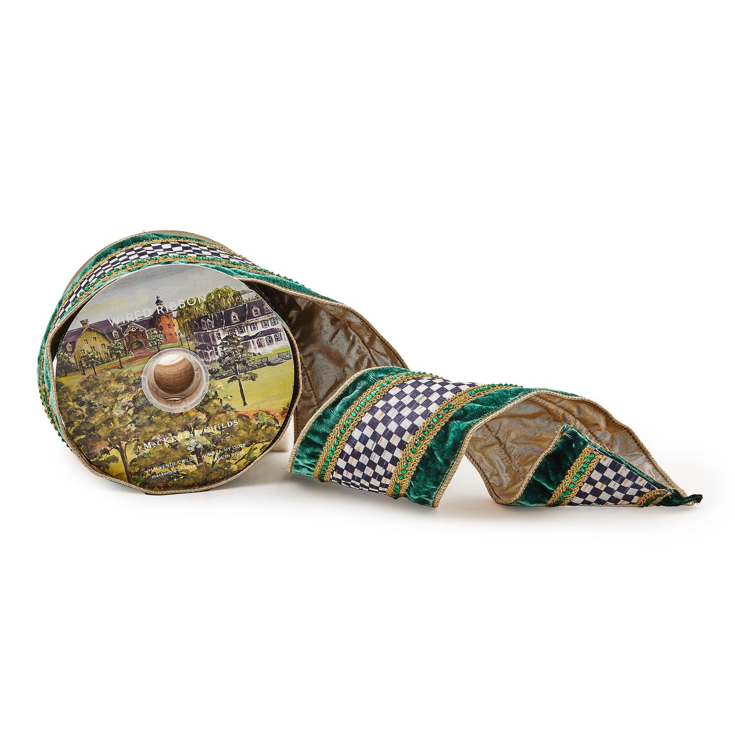 Emerald Luxe 4″ Ribbon