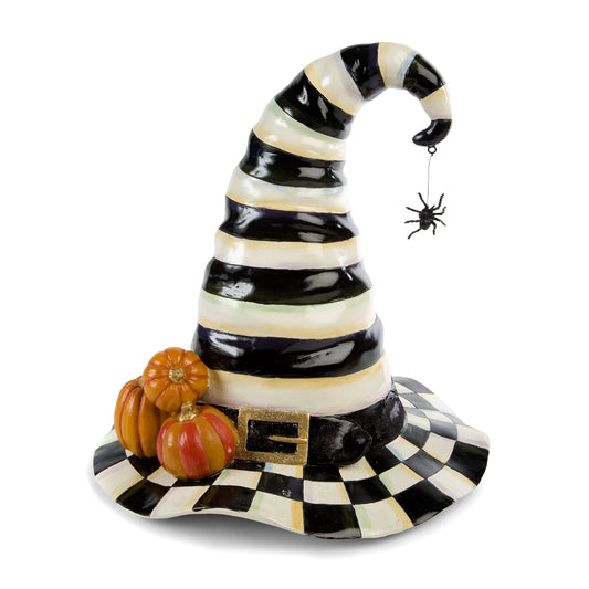 Courtly Stripe Witch’s Hat